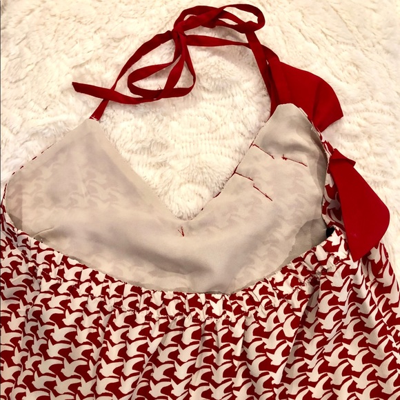 Jessica Simpson's Patterned Tied Halter Top - Picture 4 of 6